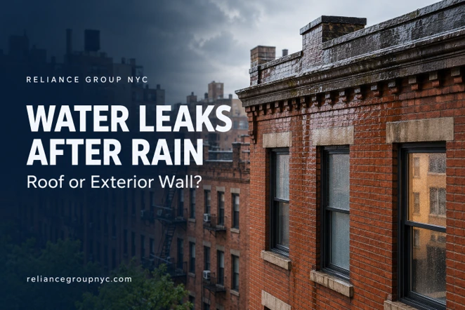 Water Leaks After Rain